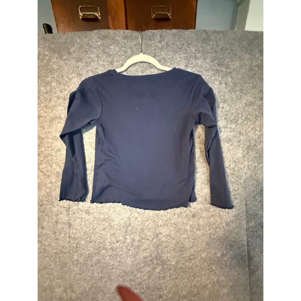 Harry Potter Girls Glitter Long Sleeved Shirt Up to No Good 8 - Picture 3 of 4